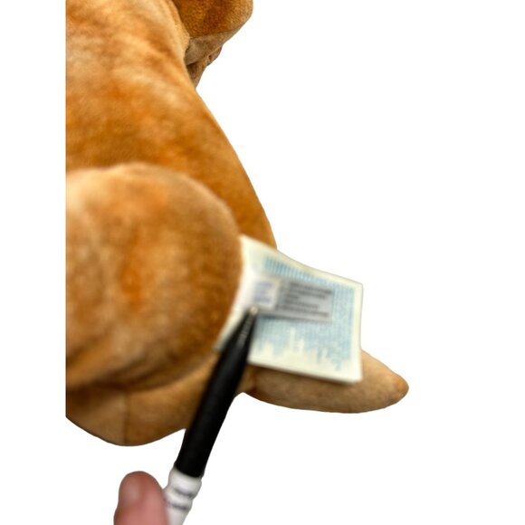 Build a Bear 16" Triceratops Brown Tan Horns Dinosaur Plush Stuffed Animal - Picture 9 of 11